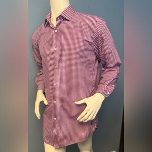 POLO Mens Long Sleeve Shirt in a Beautiful Bold Patrern!